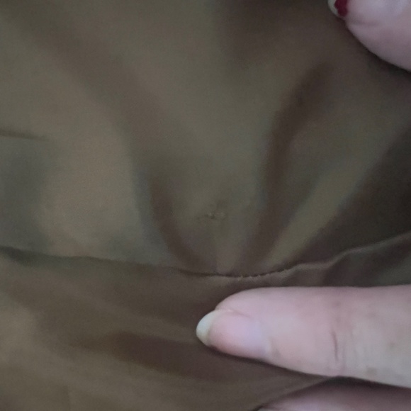 Cache Leather pants Bonze Gold  jeans size 12 Vintage Nwt - Picture 11 of 17